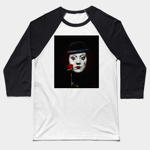 The Mime Baseball T-Shirt by rgerhard